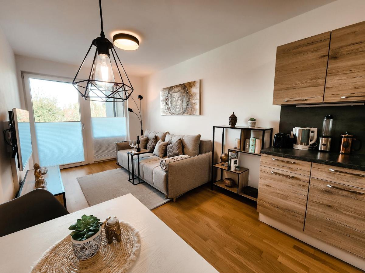Vienna Green - Modern New Apartment, Old Danube Extérieur photo