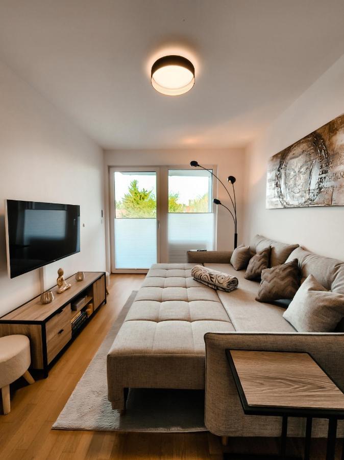 Vienna Green - Modern New Apartment, Old Danube Extérieur photo