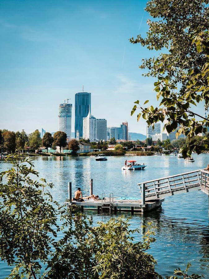 Vienna Green - Modern New Apartment, Old Danube Extérieur photo